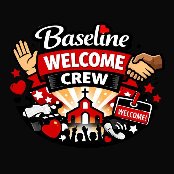 Welcome Crew ministry badge